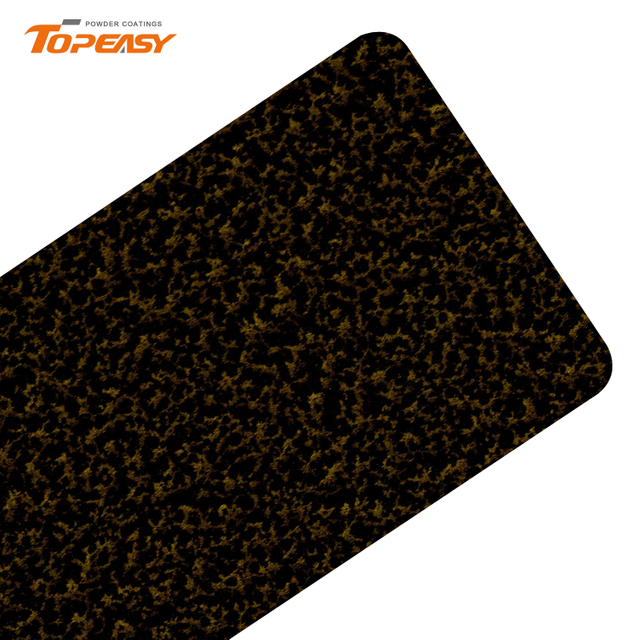 Topeasy Polyester Powder Coating High Quality Gold Vein Powder