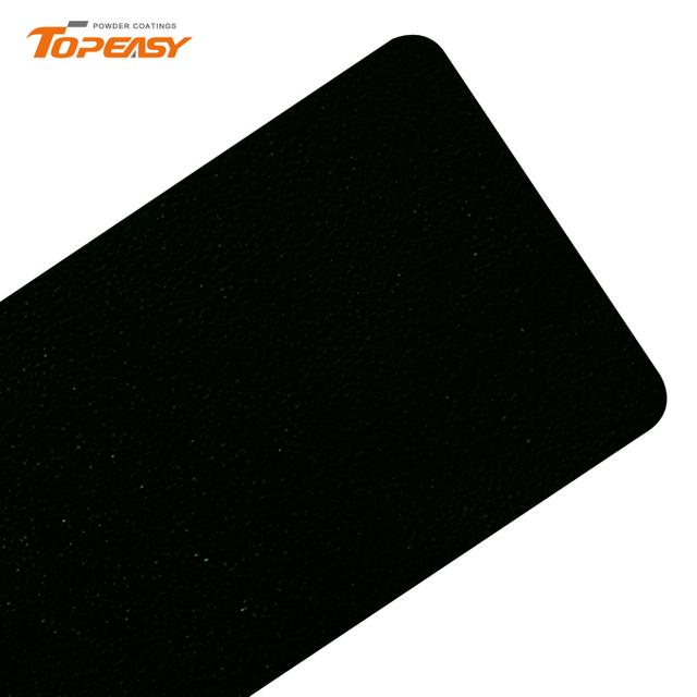 Topeasy Polyester Powder Coating RAL6005 Semi Gloss Moss Green Fine Texture