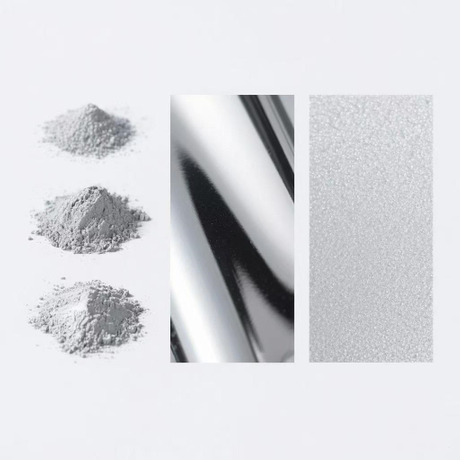 Topeasy Super Chrome Powder Coating Silver