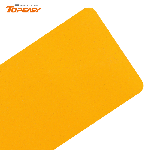 Topeasy Metallic Powder Coating Pearl Luster Yellow Powder