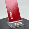 Topeasy Pure Epoxy Powder Coating Semi Gloss Red Coarse Texture