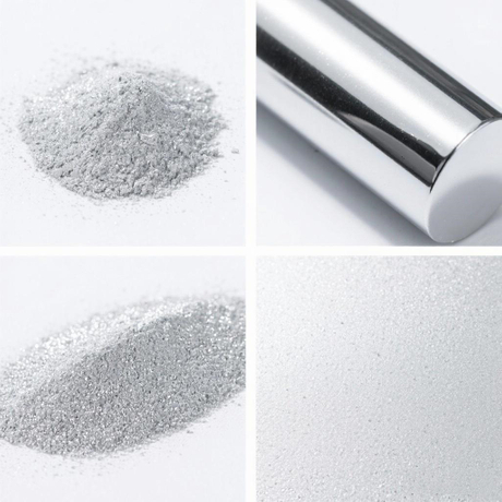 Topeasy Super Chrome Powder Coating Silver