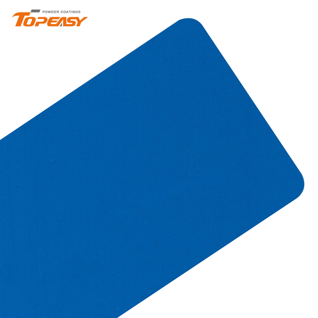 Topeasy Epoxy Polyester Powder Coating Semi-gloss Blue