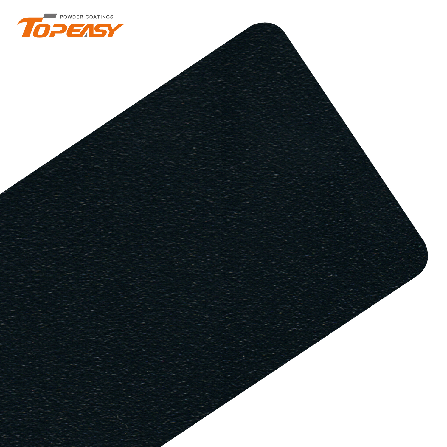 Topeasy Polyurethane Powder Coating Semi Gloss Sandpapaer Gray Color