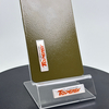Topeasy Pure Epoxy Powder Coating Semi Gloss Yellow Green Fine Texture
