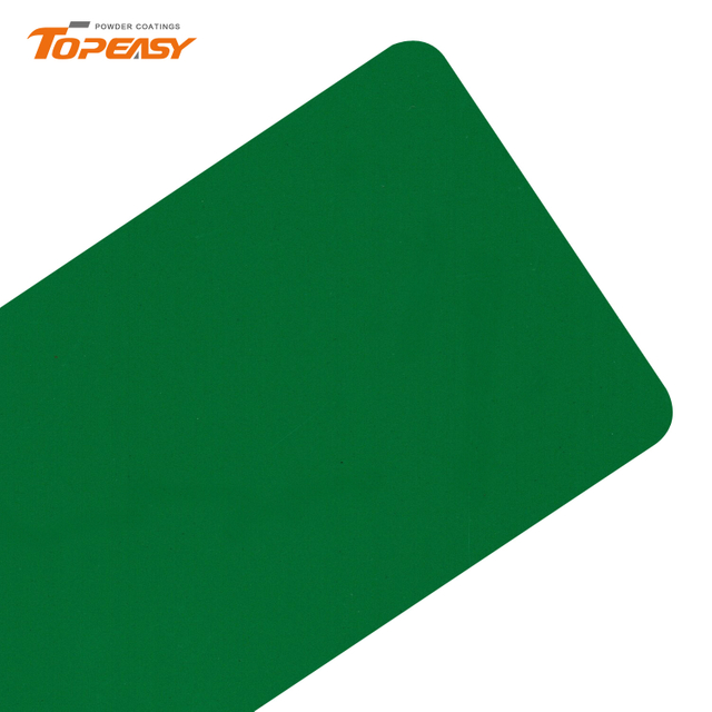 Topeasy Epoxy Polyester Powder Coating RAL6024 Traffic Green 