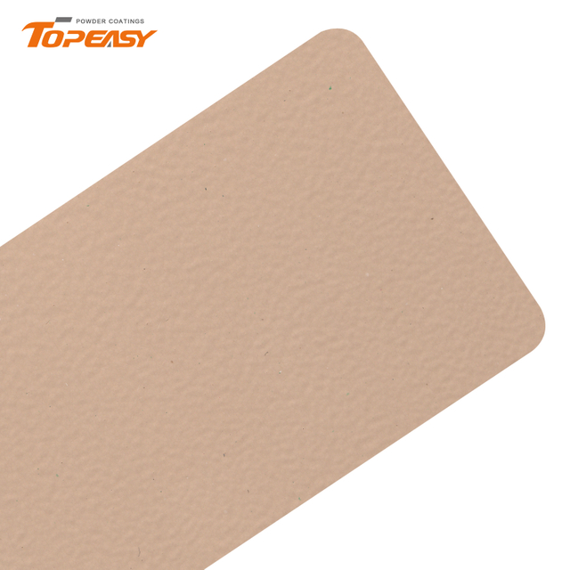 Topeasy Pure Epoxy Powder Coating Semi Gloss Beige Fine Texture