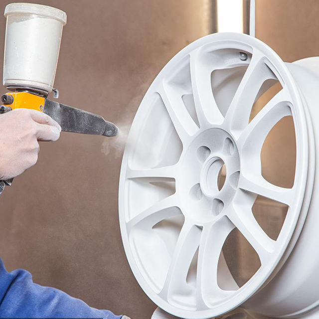 Topeasy Wheel Hub Powder Coating Various Colors