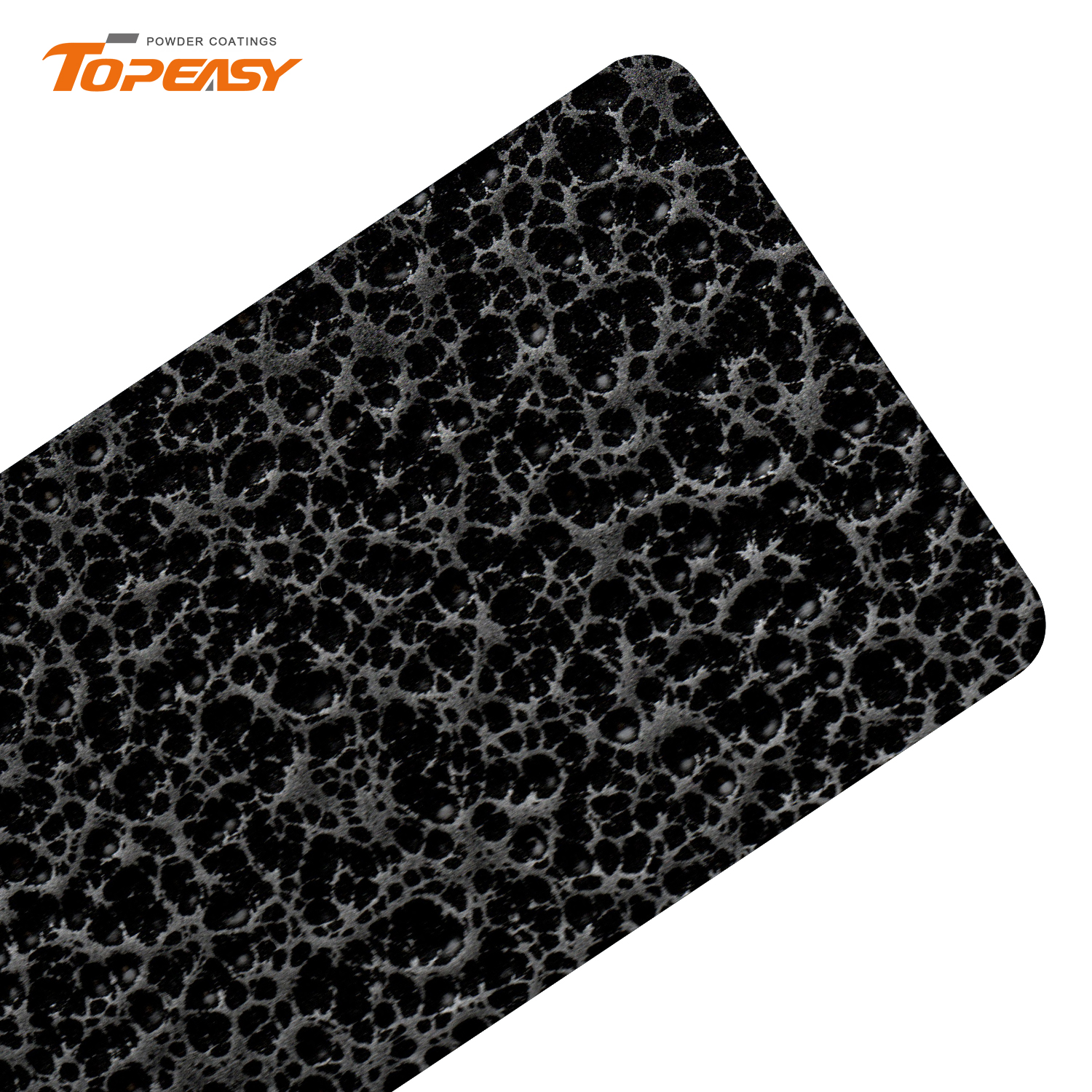 Topeasy Polyester Powder Coating Silver Vein Powder