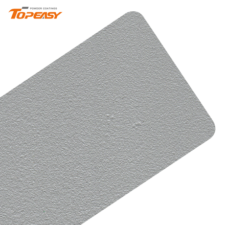 Topeasy Polyurethane Powder Coating Matt Gloss Sandpaper Gray Color