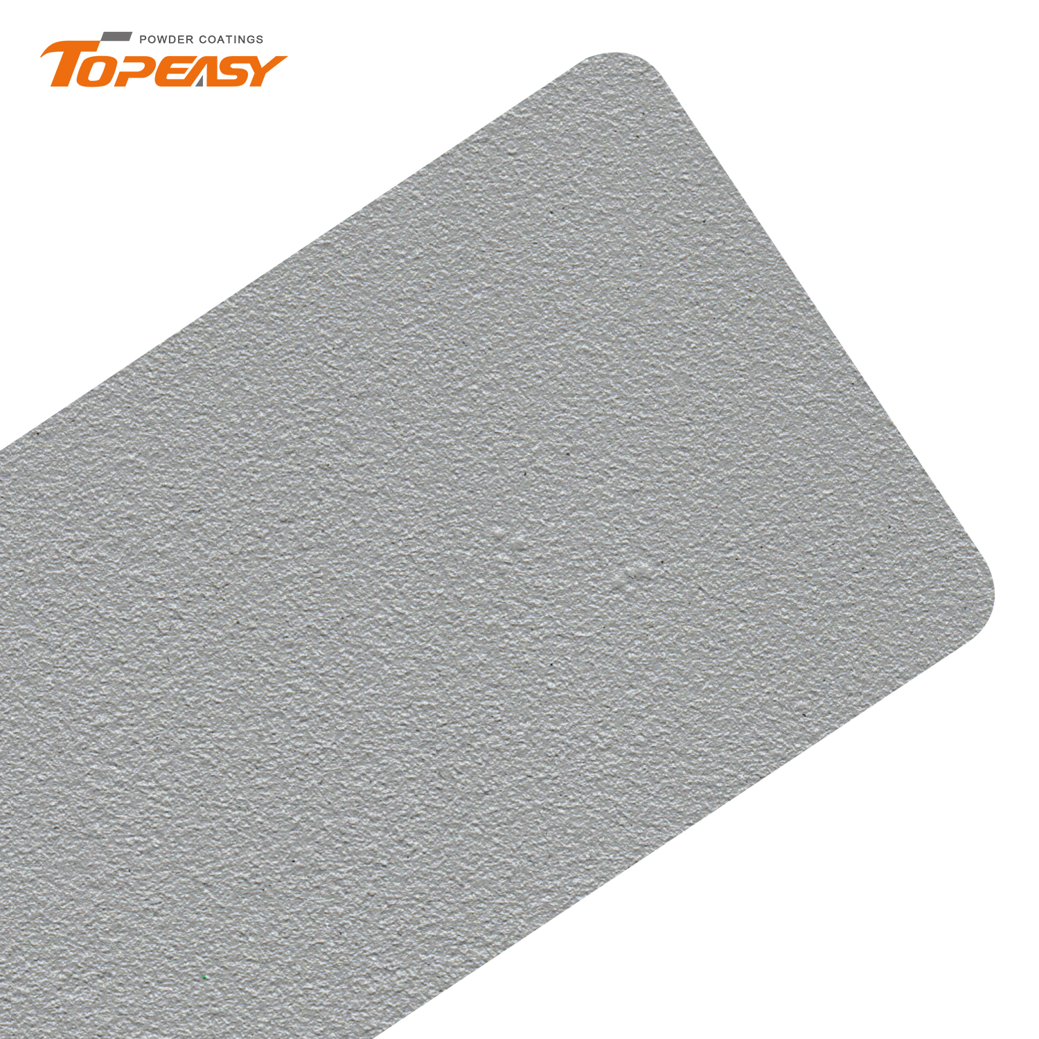 Topeasy Polyurethane Powder Coating Matt Gloss Sandpaper Gray Color